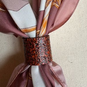 Leather Bandana Slide